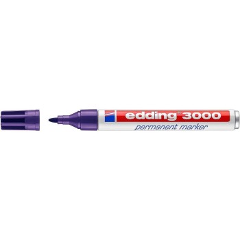edding Marqueur indélébile 3000 violet