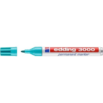 edding Marqueur indélébile 3000 turquoise