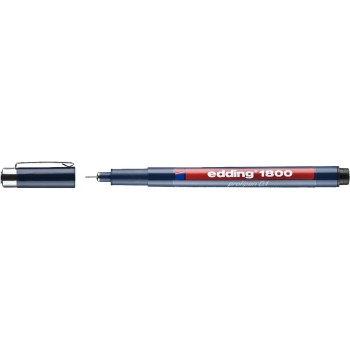edding Fineliner 1800 0.25 mm, Noir