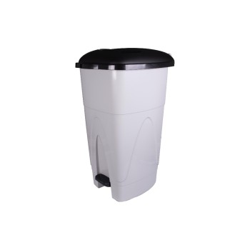 EDI CLEAN Treteimer auf Rollen, 110 Liter KICK