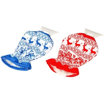 Eisschaber mit Handschuh, farbig assortiert