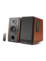Enceintes actives Edifier R1700BT en bois,  avec Bluetooth
