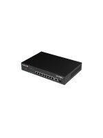 Edimax GS-5210PLG: 10 Port Gigabit PoE+, 8xGE PoE+, Smart managed, 100W Budget,1xSFP