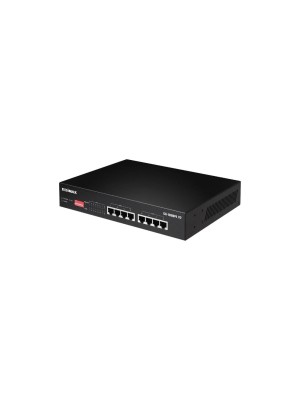 Edimax ES-1008PL V2, 8-Port Fast Ethernet PoE Network Switch, 70 Watt PoE, Max 200m, Fanless