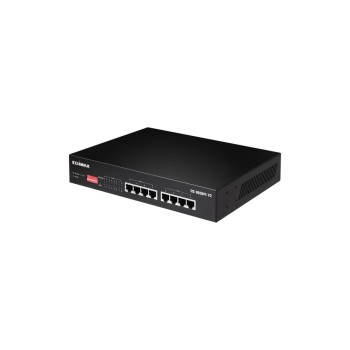 Edimax GS-1008PL V2: 8 Port GE PoE+ Switch, Longrange, 4xPoE+ 70 Watt PoE, Lüfterlos