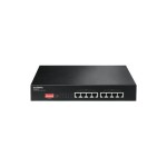 Edimax ES-1008P V2, commutateur réseau 8 Port fast ethernet PoE, 130 Watt PoE, max 200m, sans ventilateur