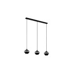 EGLO Leuchten Lampe suspendue PERPIGO 3x GU10, Noir/Blanc