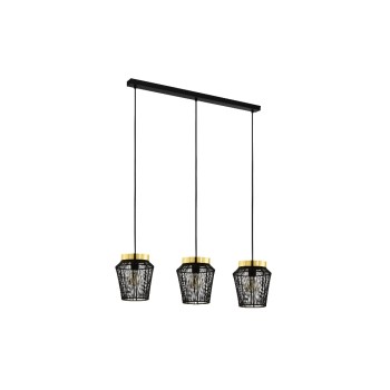 EGLO ESCANDIDOS Hängeleuchte black /ms., exkl. 3x E27 40W EGLO ESCANDIDOS Hängeleuchte black /ms., exkl. 3x E27 40W