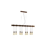 EGLO Leuchten Lampe suspendue TOWNSHEND 4 8x E27 Brun antique