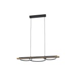EGLO Leuchten Suspension à LED BOYAL LED 2 x 12.5W 3000K brun