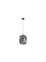 EGLO Leuchten Lampe suspendue Zigbee ROMAZZINA noir E27