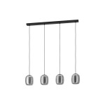 EGLO Leuchten Lampe suspendue CIAMPINO noir exkl. E27 4x28W