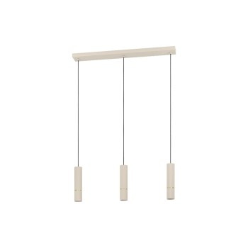 EGLO Pendelleuchte CAMINIA beige, with GU10 3x4,7W EGLO Pendelleuchte CAMINIA beige, with GU10 3x4,7W