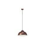 EGLO Leuchten Lampe suspendue TRURO 2 1x E27, 37 cm cuivre
