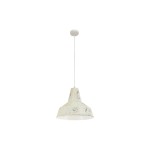 EGLO Leuchten Lampe suspendue SOMERTON 1x E27 Blanc