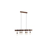 EGLO Leuchten Lampe suspendue TOWNSHEND 4 6x E27 Brun antique