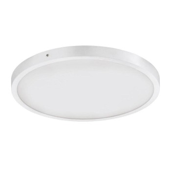 EGLO Leuchten Lampe montée en saillie FUEVA 1 25 W, Ø 40, blanc, Blanc neutre (NW)
