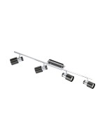 EGLO DAVIDA 1 4 Spot black , silver, EGLO / with 4x GU10 5W