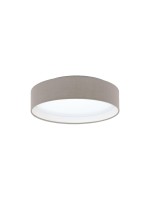 EGLO PASTERI 1 Deckenleuchte taupe, EGLO / with 1x LED 11W