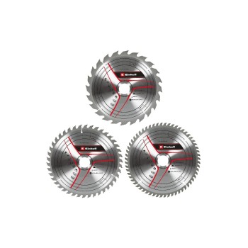 Einhell Jeu de lames de scie Ø 210 x 30 mm, 3 parties
