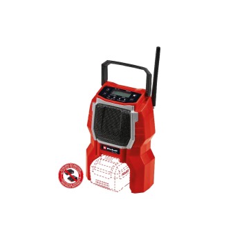 Einhell Radio à batterie TC-CR 18 Li BT, Solo