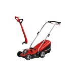 Einhell Tondeuse à gazon sans fil GE-CM 18/33-2 Li Set