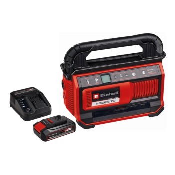 Einhell Compresseur à batterie Pressito 18/25 Hybrid Kit