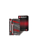 Einhell Insert E-Case Jeu de clés à anneau à fourche, 19 pièces,