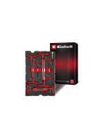 Einhell Insert E-Case Jeu de 9 clés à poignée en T, en acier au chrome-vanadium
