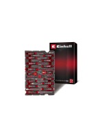 Einhell E-Case 17 pièces, acier au chrome-vanadium