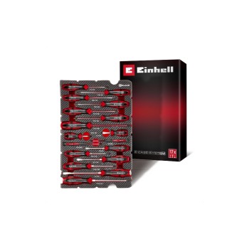 Einhell Werkzeug-Pad Schraubendreher, E-Case Einleger, 17-tlg. Einhell Werkzeug-Pad Schraubendreher, E-Case Einleger, 17-tlg.