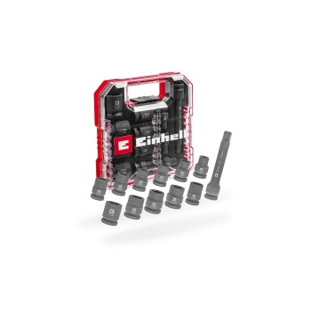 Einhell KFZ-Impact-Stecknuss-Set, L-CASE, 12-tlg.