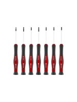 Einhell Jeu de tournevis Jeu de 7 outils de précision, en acier CrV