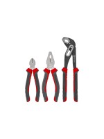 Einhell Jeu de pinces Lot de 3 pièces en acier au chrome-vanadium, 180 / 250 mm
