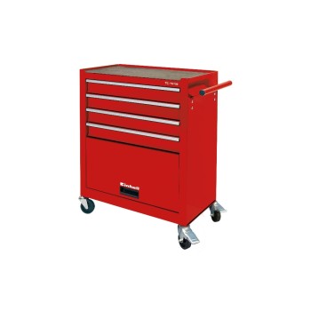 Einhell Werkstattwagen TC-TW 100, 4 Schubflächen, 4 Leichtlaufräder