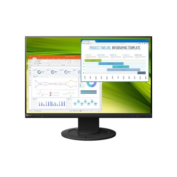 EIZO EV2360-Swiss Edition 22.5 schwarz, 1920x1200, 16:10, Randloses Display
