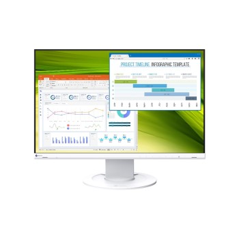 EIZO EV2360-Swiss Edition 22.5 Weiss, 1920x1200, 16:10, Randloses Display