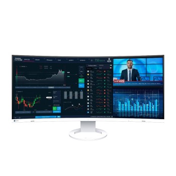 EIZO EV3895-Swiss Edition 37.5 weiss, 3840 x 1600, 24:10, Curved Display EIZO EV3895-Swiss Edition 37.5 weiss, 3840 x 1600, 24:10, Curved Display