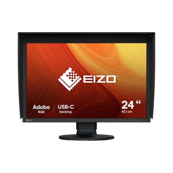 EIZO ColorEdge CG2400S Swiss Edition, Kalibrierungssensor, WUXGA, inkl. Blende