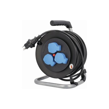 Elbro Bobine de câble 25 m 3x T13, IP55, Noir Elbro Bobine de câble 25 m 3x T13, IP55, Noir