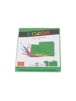 ELCO Carte double avec enveloppe Color A6/C6 Vert, 20 pièces