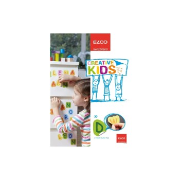 ELCO Autocollant à motif Creative Kids lettres, 10 feuilles ELCO Autocollant à motif Creative Kids lettres, 10 feuilles