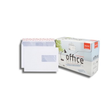 ELCO Enveloppe Boîte de bureau C5 avec fenêtre à droite, 100 pièces