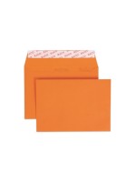 Elco Couvert Color C6 orange ohne Fenster, 25 Stück, 100 gm2