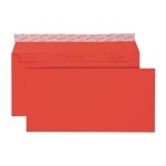 ELCO Enveloppe Color C5/6, Sans fenêtre, 25 Pièce/s, Rouge