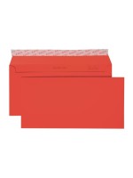ELCO Enveloppe Color C5/6, Sans fenêtre, 25 Pièce/s, Rouge