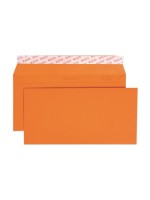 Elco Couvert Color C5/6 orange ohne Fenster, 25 Stück, 100 gm2