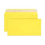 ELCO Enveloppe Color C5/6, Sans fenêtre, 25 Pièce/s, Jaune