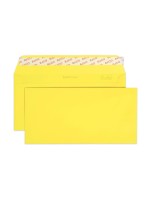 Elco Couvert Color C5/6 gelb ohne Fenster, 25 Stück, 100 gm2