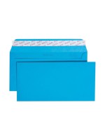 Elco Couvert Color C5/6 blau ohne Fenster, 25 Stück, 100 gm2